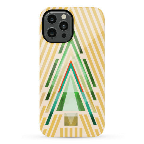 Geometric Summer Tree Phone Case